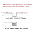 Bracelet silicone souple pour Apple Watch 40 à 49 mm – 3