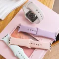Bracelet silicone souple pour Apple Watch 40 à 49 mm – 4