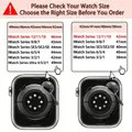 Bracelet silicone souple pour Apple Watch 40 à 49 mm – 8