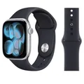 Bracelet silicone souple pour Apple Watch 40 à 49 mm – Couleur du bracelet Midnight blue