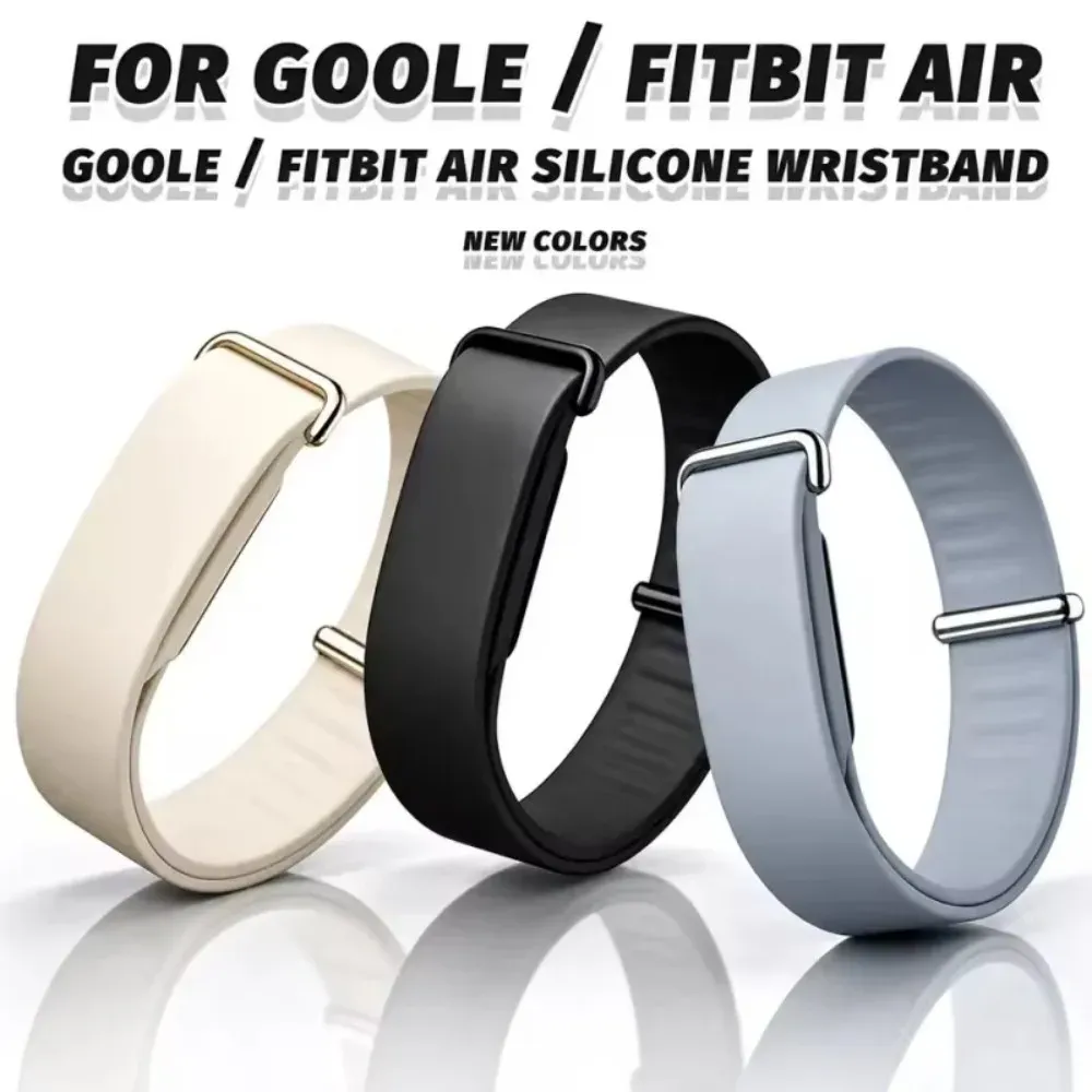 Bracelet silicone souple pour Google Fitbit Air