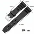 Bracelet silicone sport 18 à 22 mm électronique – Couleur du bracelet 20 mm