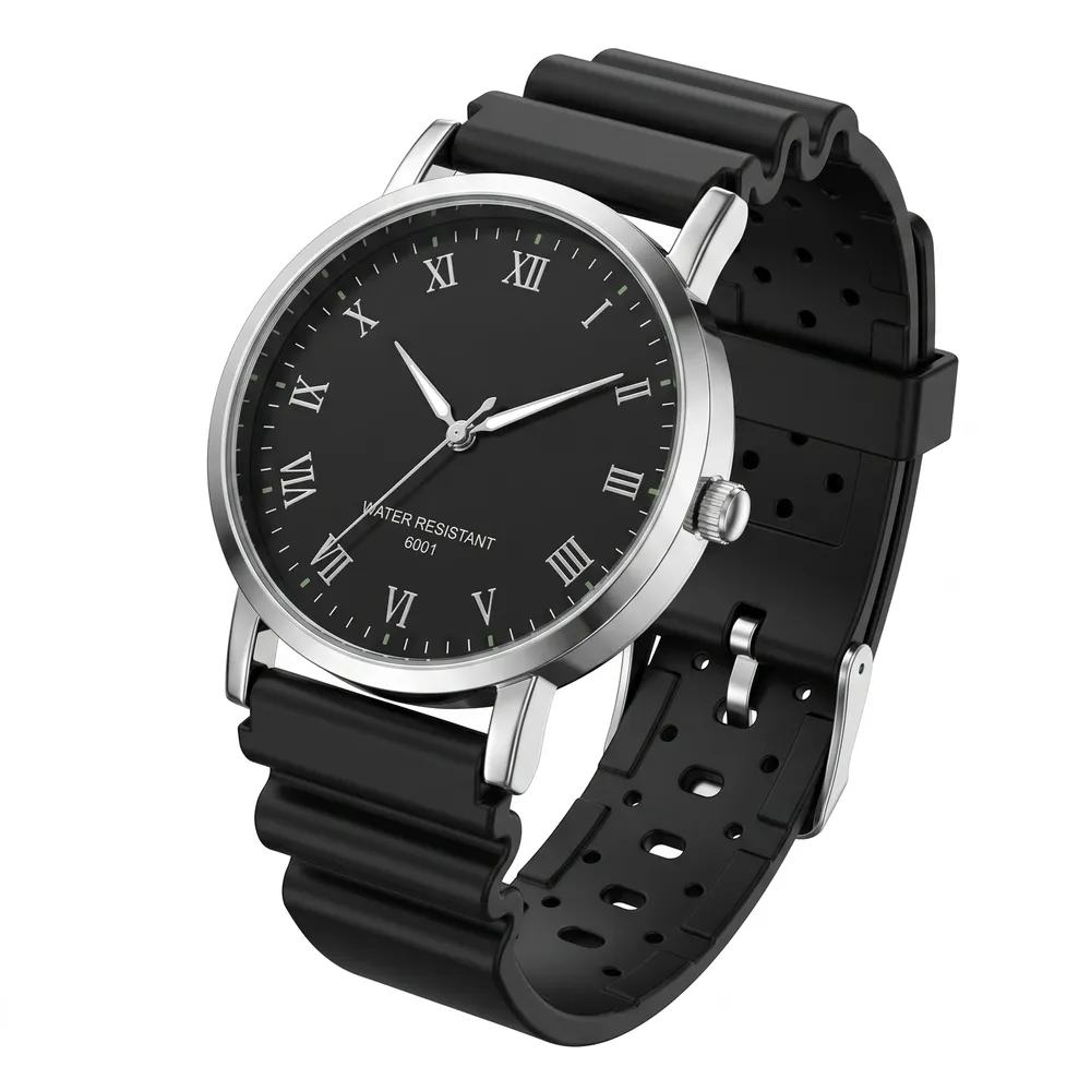 Bracelet silicone sport 18 à 22 mm électronique