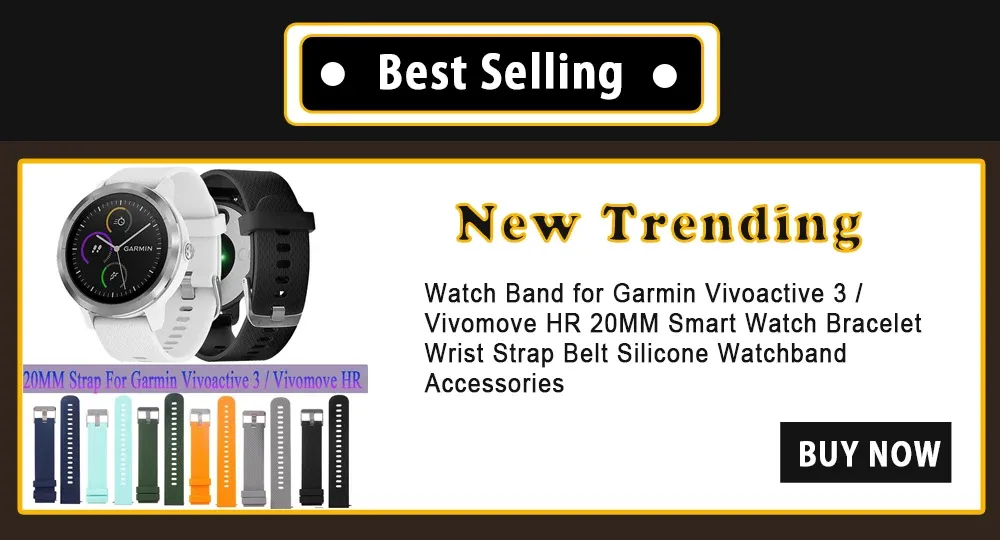 Bracelet silicone sport pour Garmin Forerunner