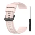 Bracelet silicone sport pour Garmin Forerunner – Couleur du bracelet pink