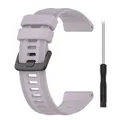 Bracelet silicone sport pour Garmin Forerunner – Couleur du bracelet purple