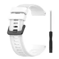 Bracelet silicone sport pour Garmin Forerunner – Couleur du bracelet white