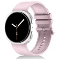 Bracelet silicone sport pour Samsung Galaxy Watch 9 8 – Couleur du bracelet 6 Official Pink