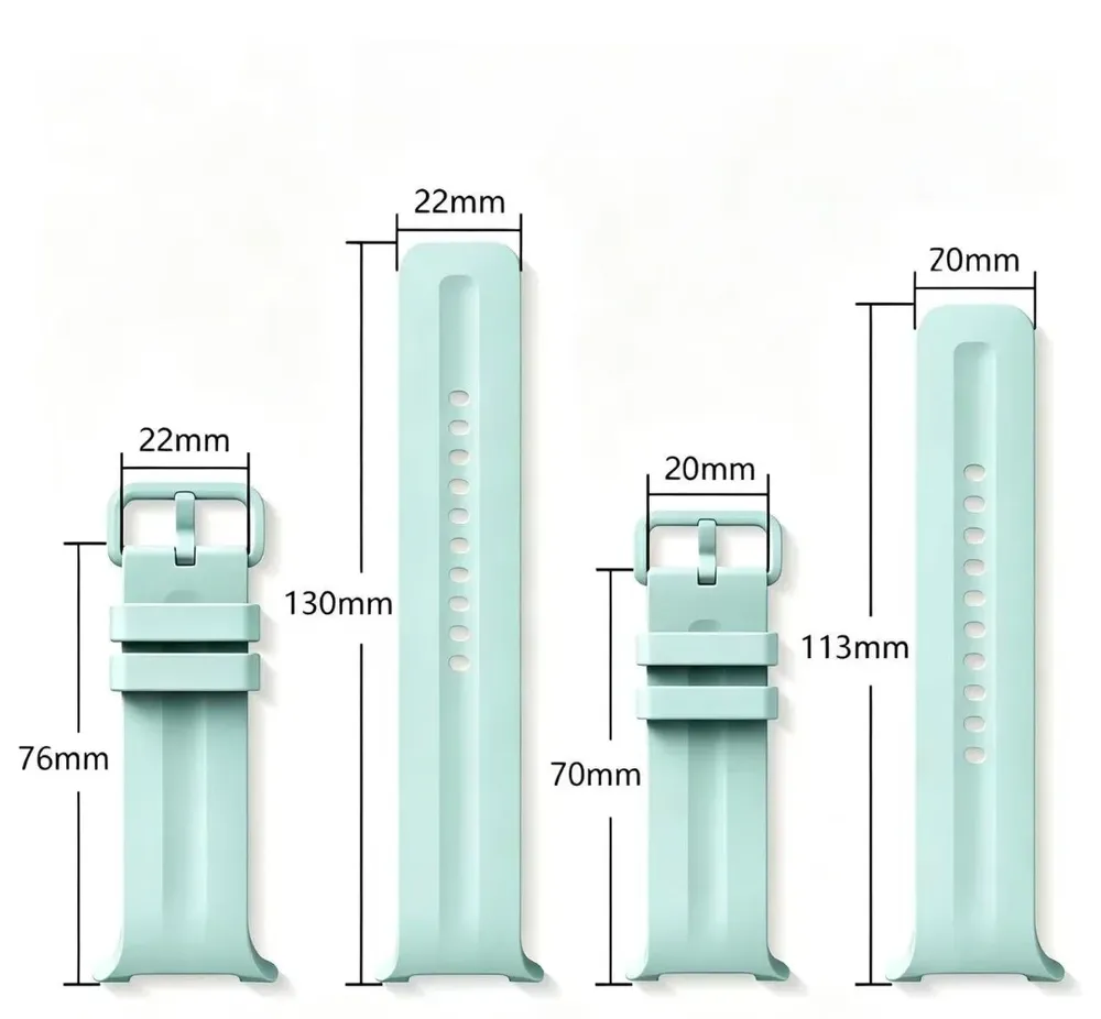 Bracelet silicone sport pour Samsung Galaxy Watch 9 8