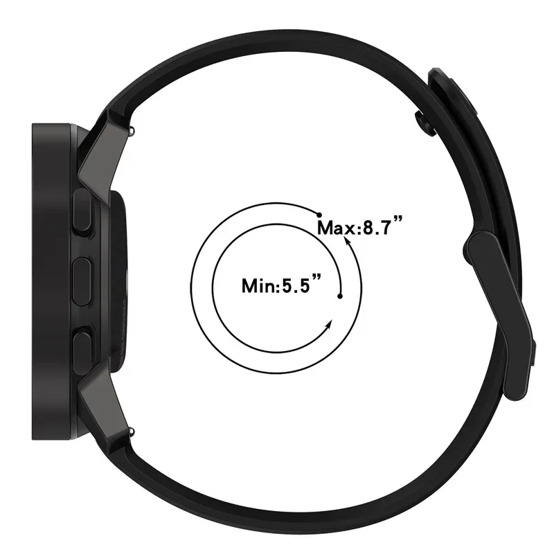 Bracelet silicone Suunto Vertical 9 Peak Pro 5 Peak