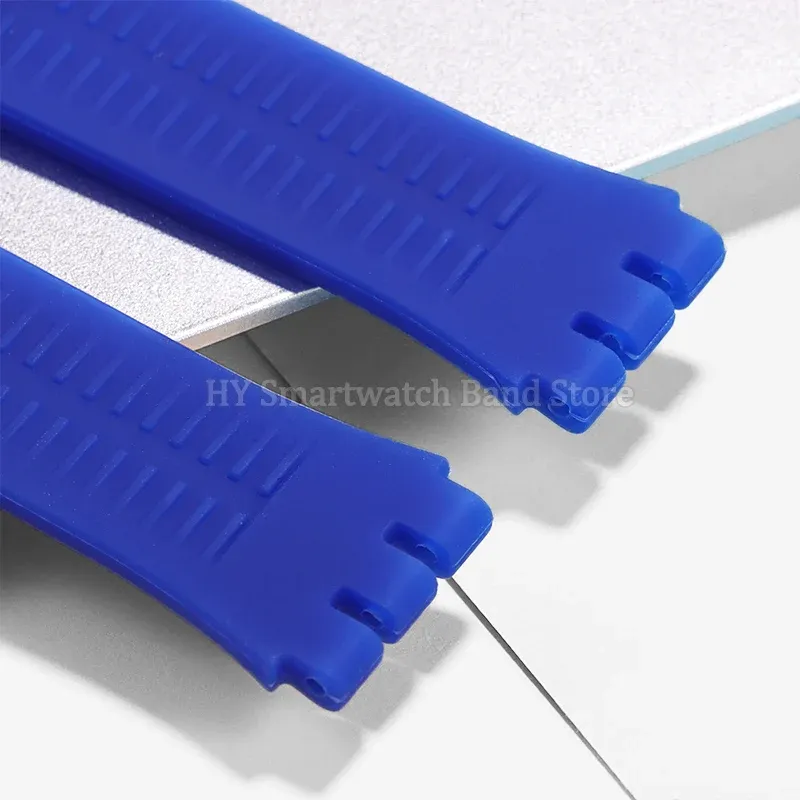 Bracelet silicone Swatch 12 à 20 mm coloré sport