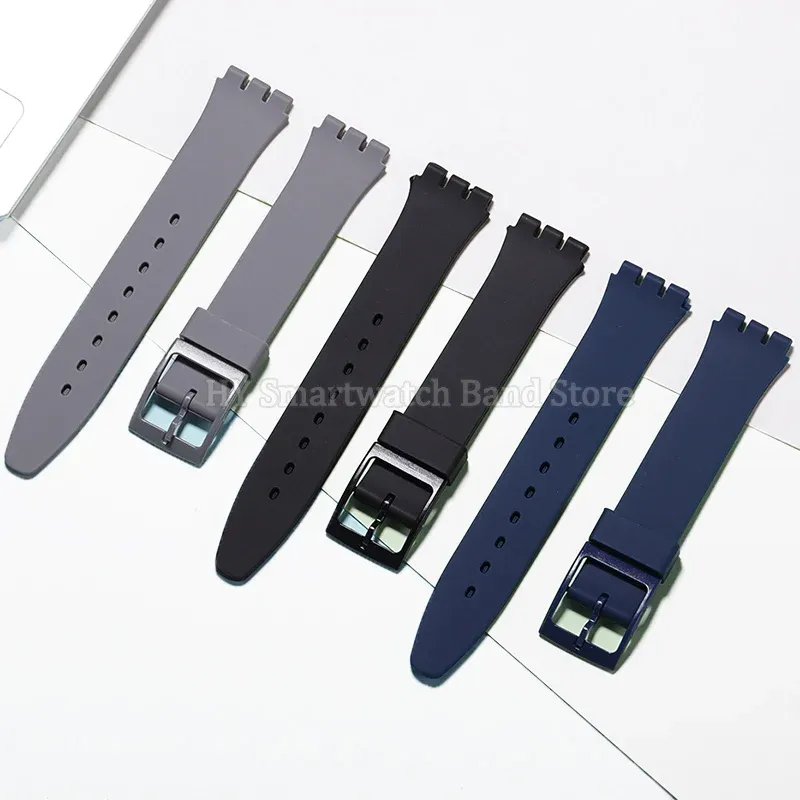 Bracelet silicone Swatch 12 à 20 mm coloré sport