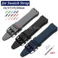 Bracelet silicone Swatch 16 à 20 mm coloré sport – 1