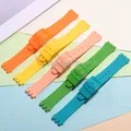 Bracelet silicone Swatch 16 à 20 mm coloré sport – 3