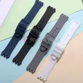 Bracelet silicone Swatch 16 à 20 mm coloré sport – 4