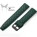 Bracelet silicone Tropic 18 à 22 mm – Couleur du bracelet Army Green 4