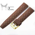 Bracelet silicone Tropic 18 à 22 mm – Couleur du bracelet Coffee 3