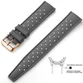 Bracelet silicone Tropic 18 à 22 mm – Couleur du bracelet Gray Rose Gold