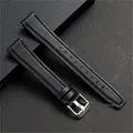 Bracelet silicone ultra-fin 10 à 16 mm à dégagement rapide – Couleur du bracelet black