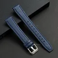 Bracelet silicone ultra-fin 10 à 16 mm à dégagement rapide – Couleur du bracelet blue