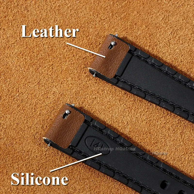 Bracelet silicone ultra-fin 10 à 16 mm à dégagement rapide