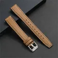 Bracelet silicone ultra-fin 10 à 16 mm à dégagement rapide – Couleur du bracelet light brown