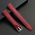 Bracelet silicone ultra-fin 10 à 16 mm à dégagement rapide – Couleur du bracelet red