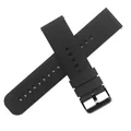 Bracelet silicone universel 20 à 22 mm – Couleur du bracelet Black n Black