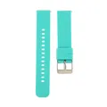 Bracelet silicone universel 20 à 22 mm dégagement rapide – Couleur du bracelet turquoise