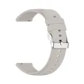Bracelet silicone universel 20 à 22 mm – Couleur du bracelet Light Gray