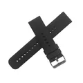Bracelet silicone universel 20 et 22 mm – Couleur du bracelet black N black