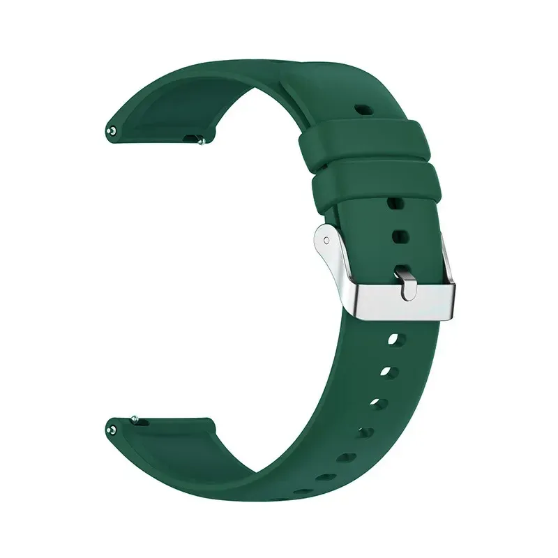 Bracelet silicone universel 20 et 22 mm