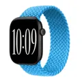 Bracelet Solo Loop tressé pour Apple Watch 40 à 49 mm – Couleur du bracelet Blue
