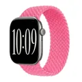 Bracelet Solo Loop tressé pour Apple Watch 40 à 49 mm – Couleur du bracelet Flamingo