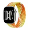 Bracelet Solo Loop tressé pour Apple Watch 40 à 49 mm – Couleur du bracelet Fragrant orange
