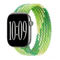 Bracelet Solo Loop tressé pour Apple Watch 40 à 49 mm – Couleur du bracelet Lime