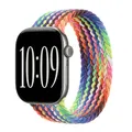 Bracelet Solo Loop tressé pour Apple Watch 40 à 49 mm – Couleur du bracelet NEW Pride Edition