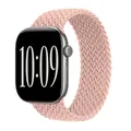 Bracelet Solo Loop tressé pour Apple Watch 40 à 49 mm – Couleur du bracelet pink sand