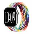 Bracelet Solo Loop tressé pour Apple Watch 40 à 49 mm – Couleur du bracelet Pride Edition