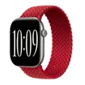 Bracelet Solo Loop tressé pour Apple Watch 40 à 49 mm – Couleur du bracelet Red