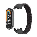 Bracelet Solo Loop tressé pour Xiaomi Mi Band 8 à 10 – Couleur du bracelet star black