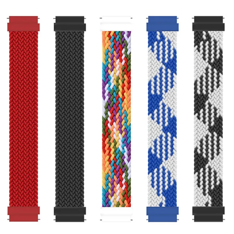 Bracelet solo tressé 20 à 22 mm Amazfit