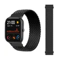 Bracelet solo tressé 20 à 22 mm Amazfit – Couleur du bracelet Black