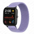 Bracelet solo tressé 20 à 22 mm Amazfit – Couleur du bracelet lavender