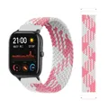 Bracelet solo tressé 20 à 22 mm Amazfit – Couleur du bracelet Pink white