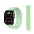 Bracelet solo tressé 20 à 22 mm Amazfit – Couleur du bracelet pistachio