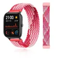 Bracelet solo tressé 20 à 22 mm Amazfit – Couleur du bracelet Strawberry red