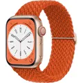 Bracelet solo tressé Apple Watch 40 à 49 mm – Couleur du bracelet Electronic