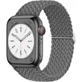 Bracelet solo tressé Apple Watch 40 à 49 mm – Couleur du bracelet light gray