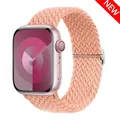 Bracelet solo tressé Apple Watch 40 à 49 mm – Couleur du bracelet peach